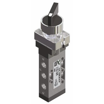 PX ZAWÓR MECHANICZNY G 1/8 5/2 PRZEŁĄCZNIK 2-POZYCYJNY TECHNOPOLIMER