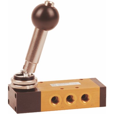 PX ZAWÓR MECHANICZNY 1/4 5/2 DŹWIGNIA Z BLOKADA