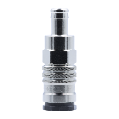 GNIAZDO SZYBKOZŁACZA TYP 1700 (DN 10) Z TULEJĄ DO WĘŻA 13 MM