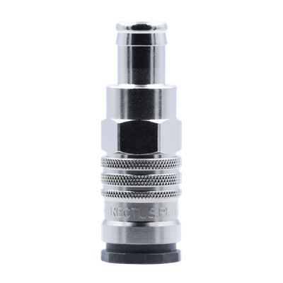 GNIAZDO SZYBKOZŁACZA TYP 1700 (DN 10) Z TULEJĄ DO WĘŻA 16 MM