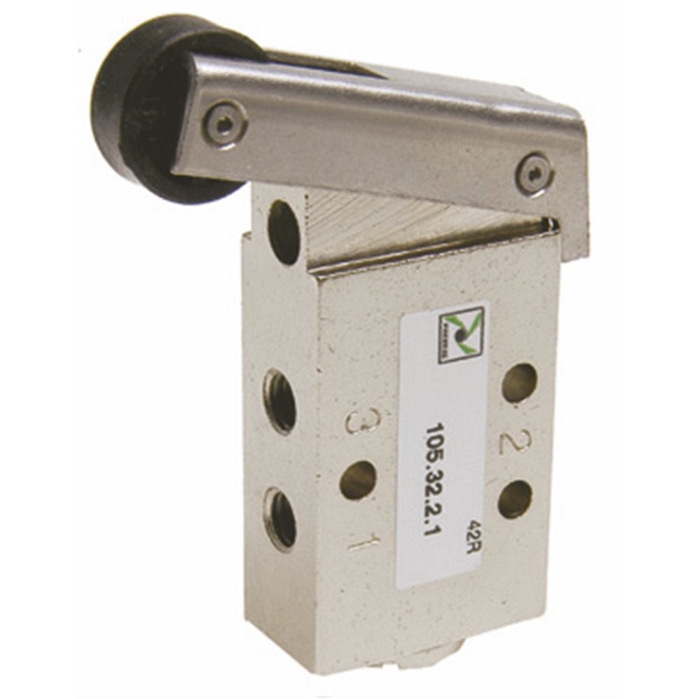 PX ZAWÓR MECHANICZNY M 5 3/2-DŹWIGNIA,ROLKA,SPRĘŻY