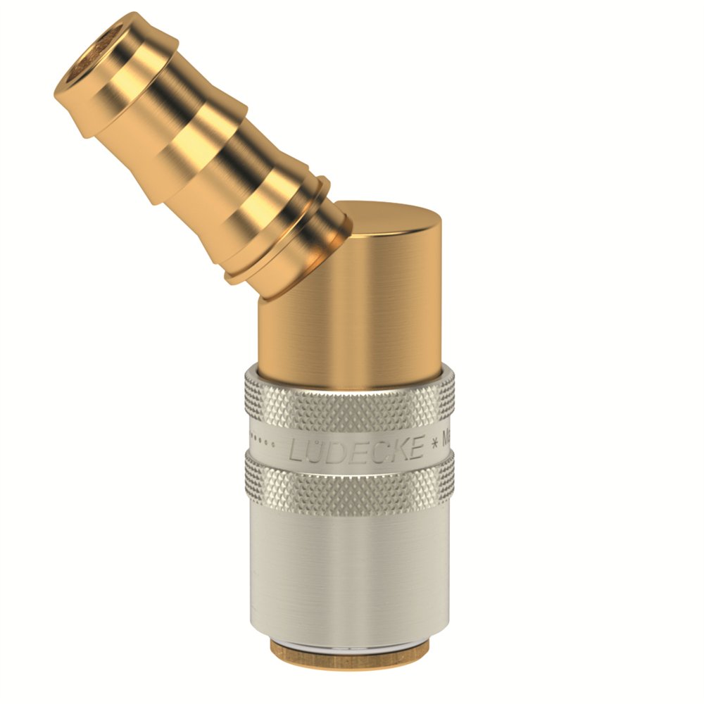 E9 GNIAZDO 13 MM PUSH-ON/45 STOPNI, BEZ ZAWORU (LU ESH 13 T-45)