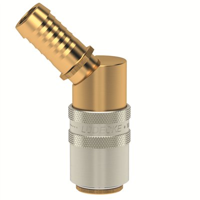 E9 GNIAZDO 13 MM/45 STOPNI, BEZ ZAWORU (LU ESH 13 TL-45)