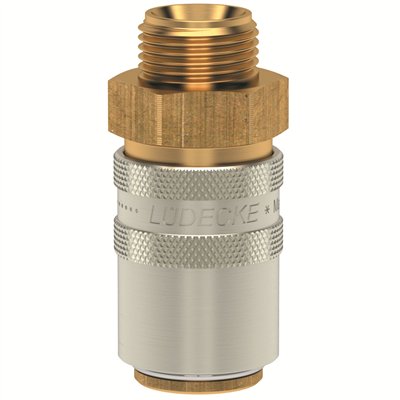 E9 GNIAZDO GZ 1/4 , BEZ ZAWORU (LU ESH 14 A)