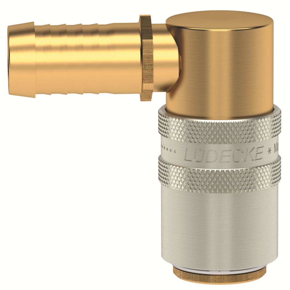 E9TS GNIAZDO 13 MM/90 STOPNI, BEZ ZAWORU (LU ESHT 13 TL90)