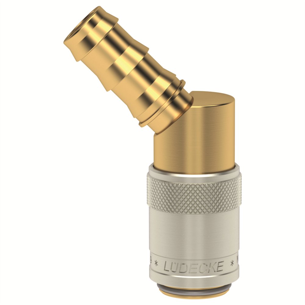 I9 GNIAZDO 13 MM PUSH-ON/45 STOPNI, BEZ ZAWORU (LU ESD 13 T-45)