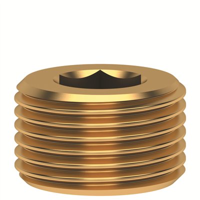 LU KOREK Z IMBUSEM, GZ G1/4  - RÓWNOLEGŁY (LU VS 14 ZY)