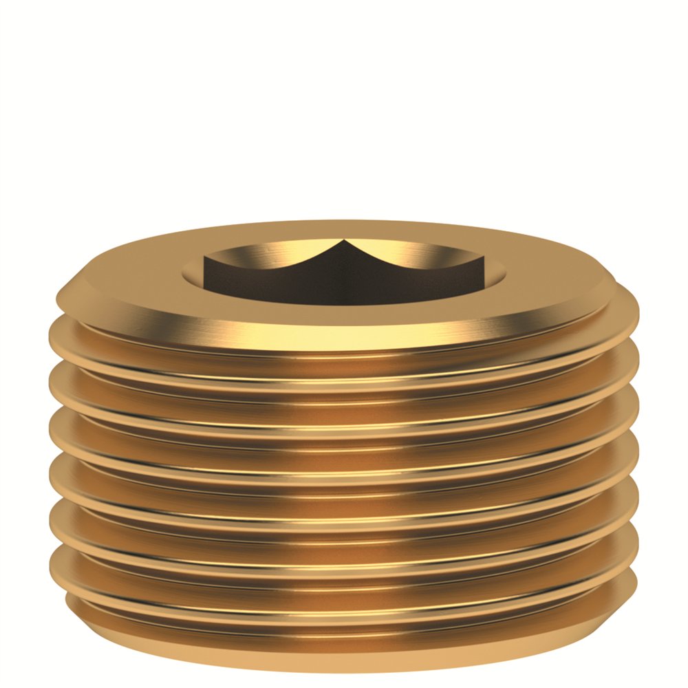 LU KOREK Z IMBUSEM, GZ G1/4  - RÓWNOLEGŁY (LU VS 14 ZY)