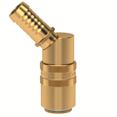 E9 GNIAZDO 13 MM/45 STOPNI, Z ZAWOREM (LU ESH 13 TL-45AB)