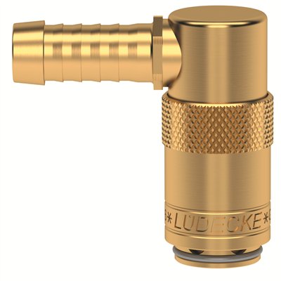 I6 GNIAZDO 9 MM/90 STOPNI, Z ZAWOREM (LU ESDM 9 TL-90AB)