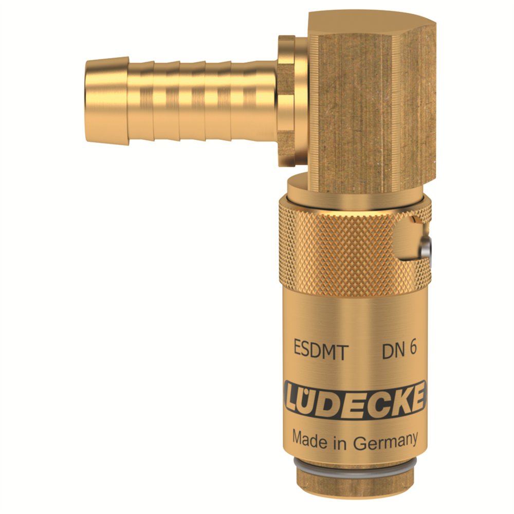 I6TS GNIAZDO 9 MM/90 STOPNI, Z ZAWOREM (LU ESDMT 9 TL90AB)