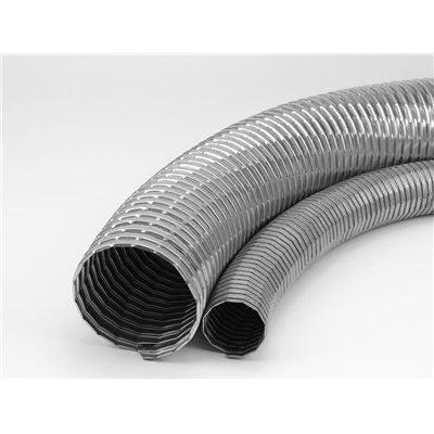 Wąż odciągowy metalowy ze stali ocynkowanej z uszczelnieniem silikonowym Ø 35 (METALHEX-B-05-01-0035-1-U)