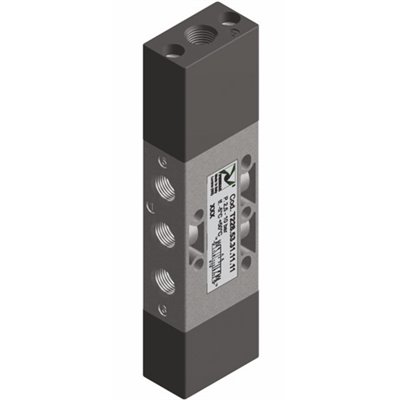 PX ZAWÓR PNEUMATYCZNY, G1/8 , 5/3 ŚRODEK ODPOWIETRZONY, TECHNOPOLIMER 