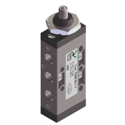 PX ROZDZIELACZ TECHNOPOLIMER 5/2 POPYCHACZ(PANELOWY )-SPRĘŻYNA 