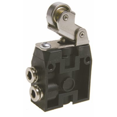 PX ZAWÓR MECHANICZNY 3/2 ROLKA METAL. 4MM BOCZNE, NC 