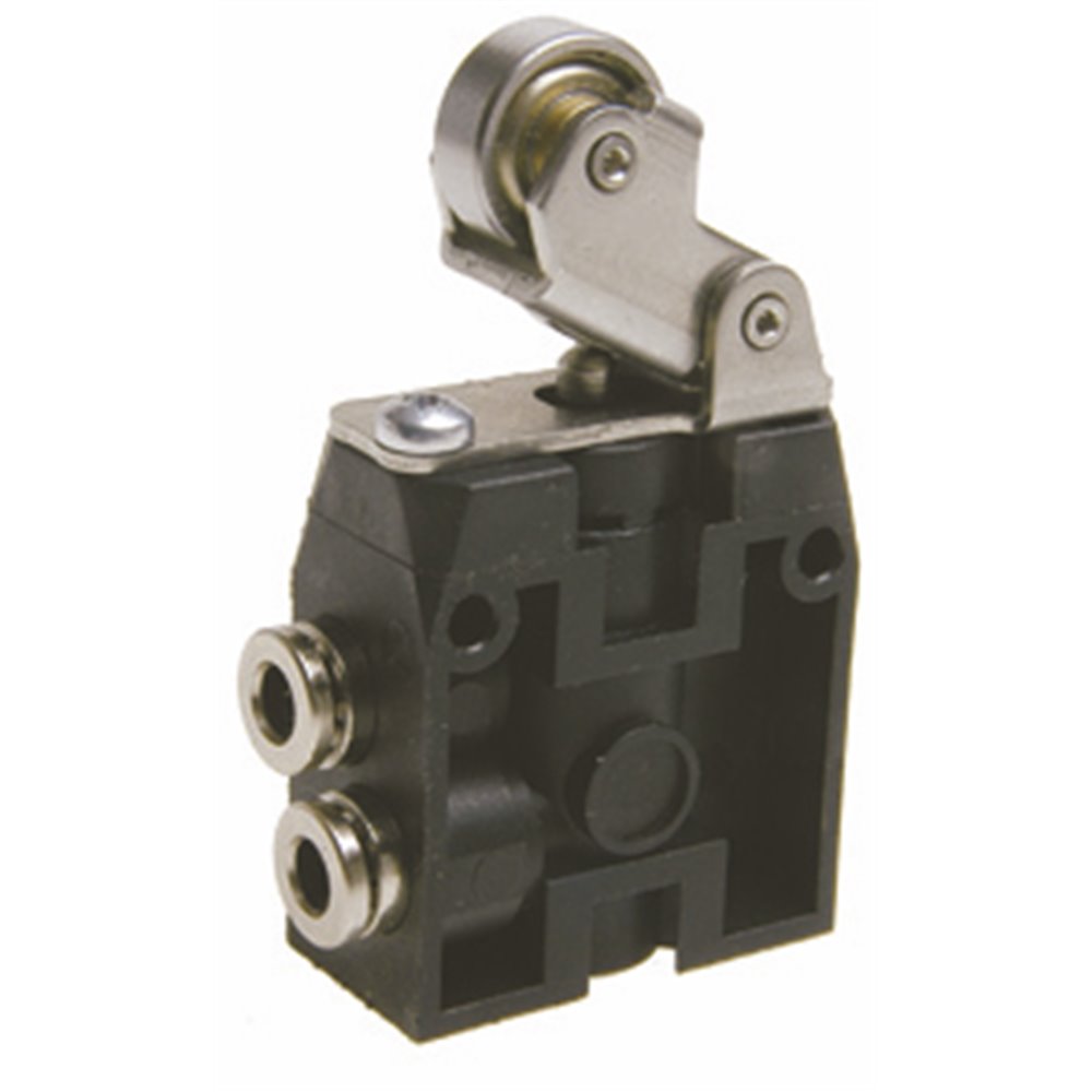 PX ZAWÓR MECHANICZNY 3/2 ROLKA METAL. 4MM BOCZNE, NO 