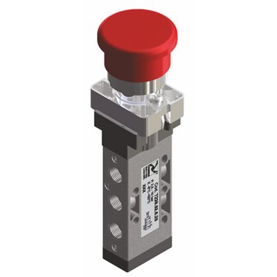 PX PRZYCISK AWARYJNY 2-POZYCYJNY 5/2 G1/8 TECHNOPOLIMER