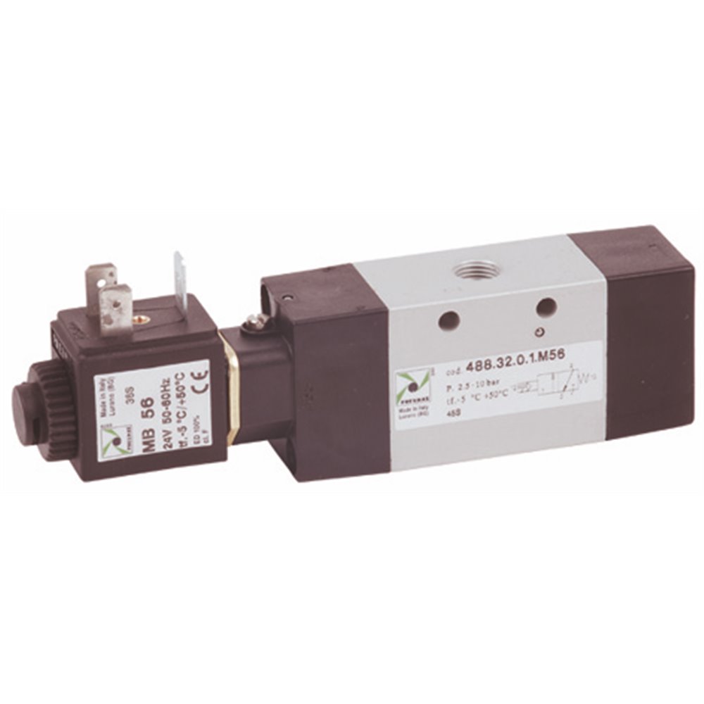 PX ZAWÓR ELEKTROMAGNETYCZNY ECO G1/8  3/2 220VAC CEWKA-SPRĘŻYNA