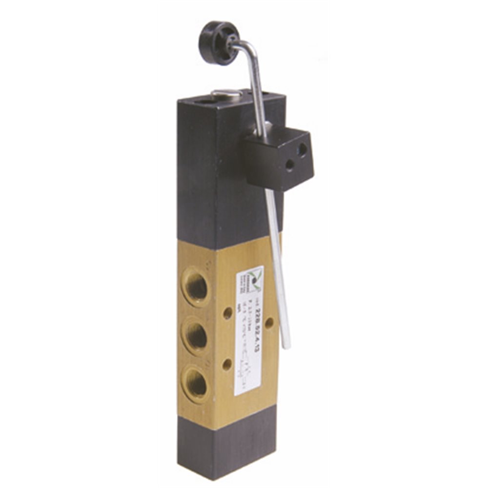 PX ZAWÓR MECHANICZNY G1/8 5/2 DŹWIGNIA Z ROLKĄ