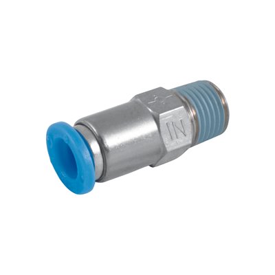 RQS ZŁĄCZE WTYKOWE PROSTE Z ZAWOREM ZWROTNYM 1/8 - 4 MM