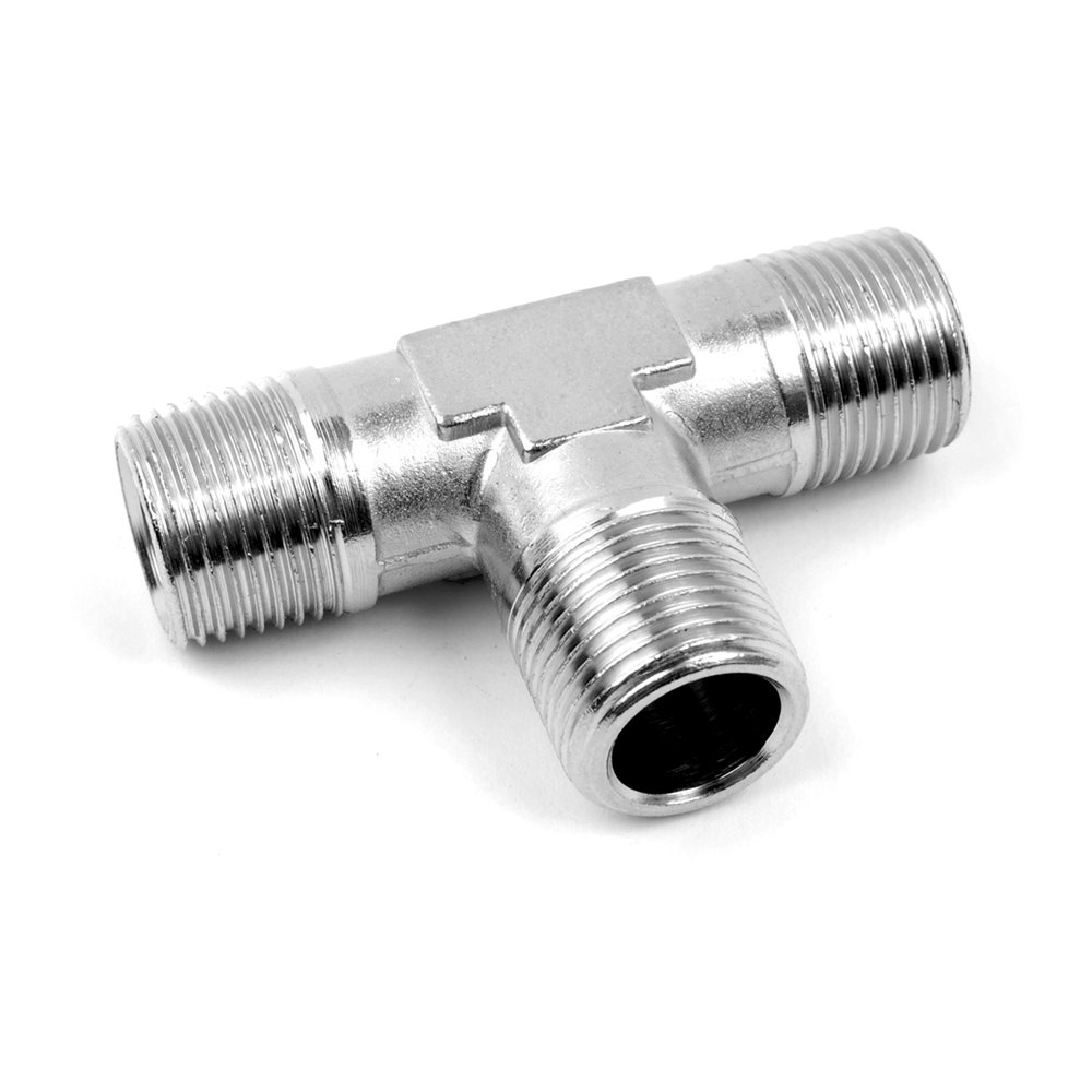 TRÓJNIK T 1/4  GWINT ZEWNĘTRZNY STOŻKOWY