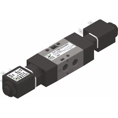 PX ZAWÓR ELEKTROMAGNETYCZNY ECO, TECHNOPOLIMER, G1/8 3/2 BISTABILNY 24VDC-24VDC