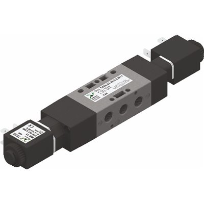 PX ZAWÓR ELEKTROMAGNETYCZNY ECO, TECHNOPOLIMER G1/8  5/3 CENTRALNIE POD CIŚNIENIEM 230VAC