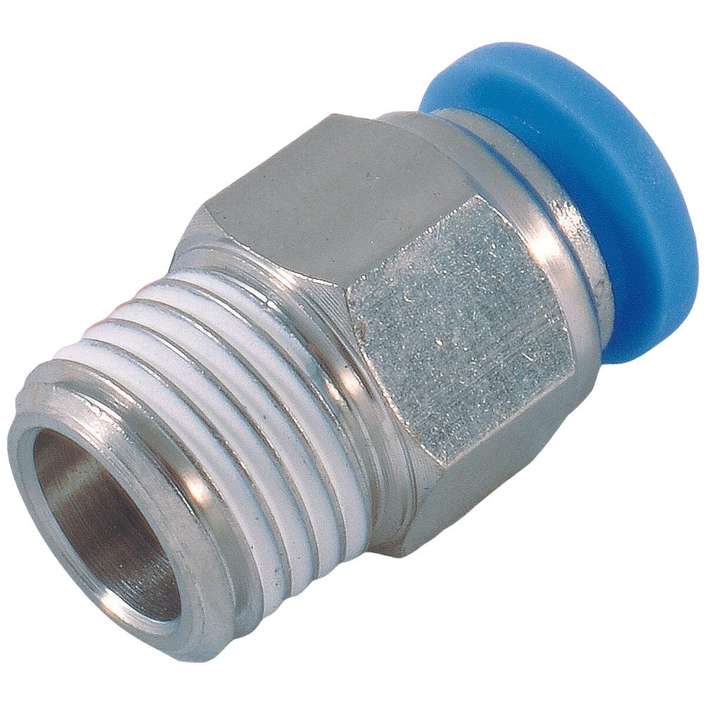 RQS ZŁĄCZE WTYKOWE PROSTE GWINT ZEWNĘTRZNY R 1/2 - 16 MM