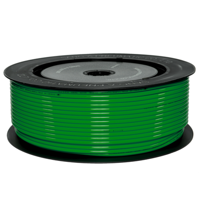 SANG-A PRZEWÓD PROSTY POLIURETANOWY (95 ShA), 10 MM X 6,5 MM, ROLKA 100 M, ZIELONY