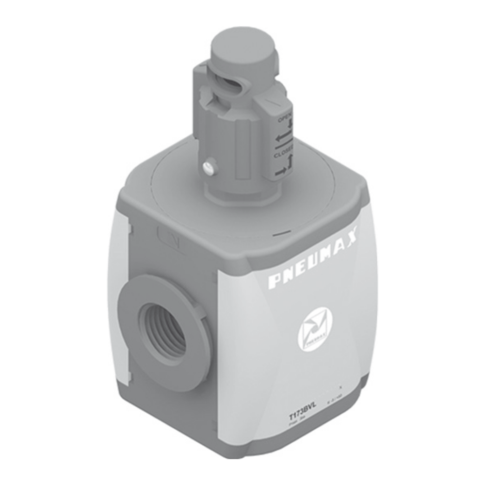 PX AIR+ ROZ.2 ZAWÓR ODCINAJĄCY 3/2(VL) 3/8 ZŁ.TECHNOPOLIMER 