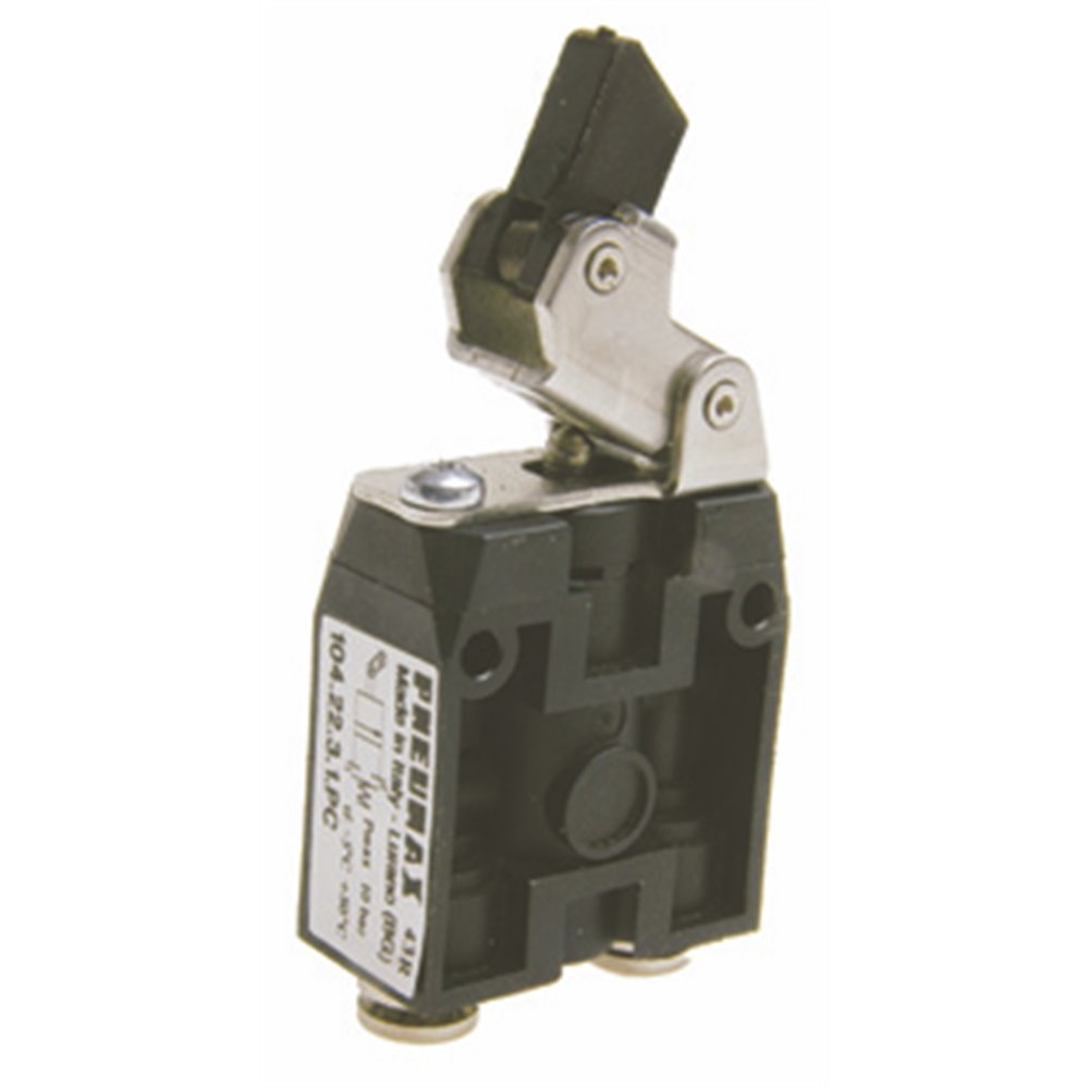 PX ZAWÓR MECHANICZNY 3/2 KRAŃCÓWKA JEDNOKIERUNKOWA PRZYŁĄCZE DOLNE,NC