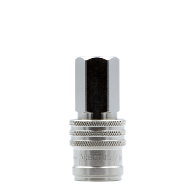 GNIAZDO SZYBKOZŁĄCZA TYP 1600 KE (DN 7,2-7,8) GWINT WEWNĘTRZY G 3/8, ROZŁĄCZANIE BEZCIŚNIENIOWE