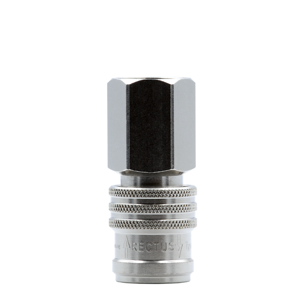 GNIAZDO SZYBKOZŁĄCZA TYP 1600 KE (DN 7,2-7,8) GWINT WEWNĘTRZY G 1/2, ROZŁĄCZANIE BEZCIŚNIENIOWE