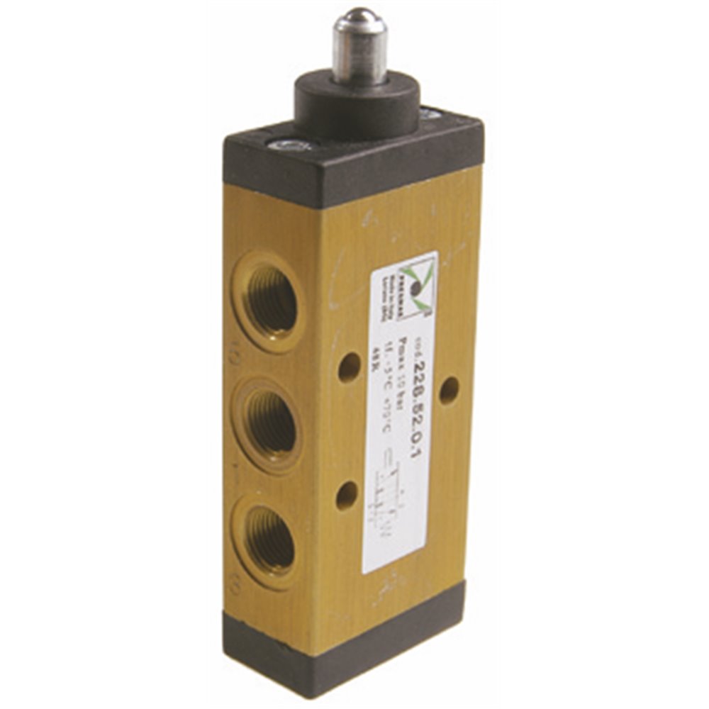 PX ROZDZIELACZ 5/2 POPYCHACZ-SPRĘŻYNA