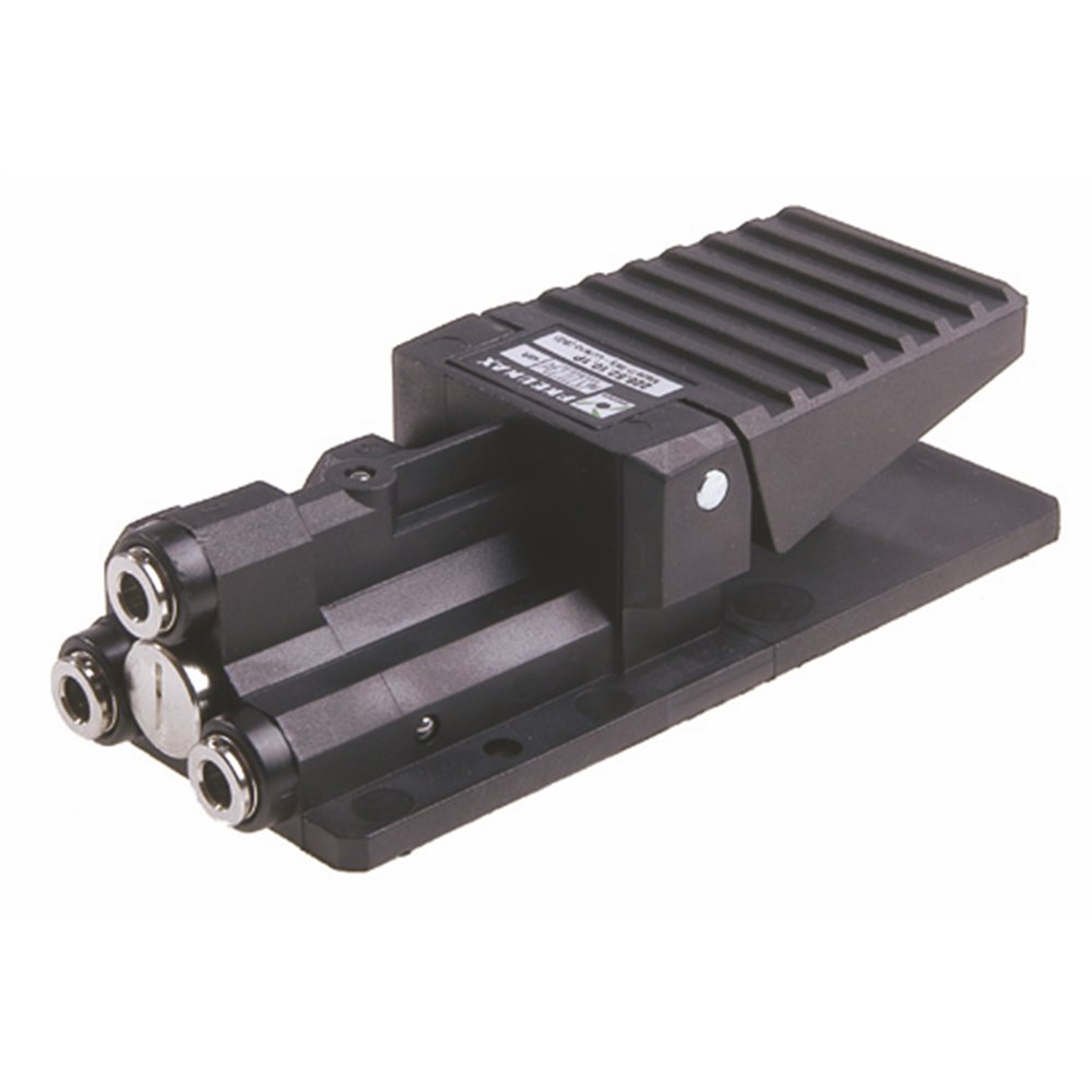 PX ZAWÓR MECHANICZNY G1/8 5/2 NOŻNY - POWRÓT SPRĘŻYNA 