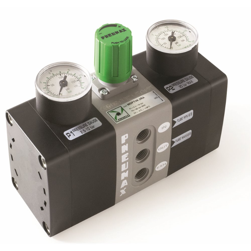 PX WZMACNIACZ CIŚNIENIA P+Z REGUL.I MANOM. 12/20