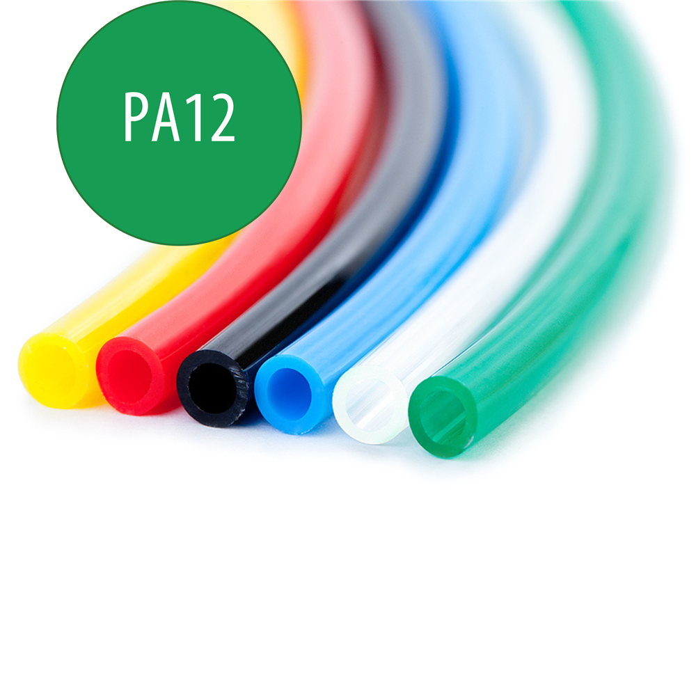 PA12 PRZEWÓD PROSTY POLIAMIDOWY 4 X 2,7 MM, ZIELONY, 100 M