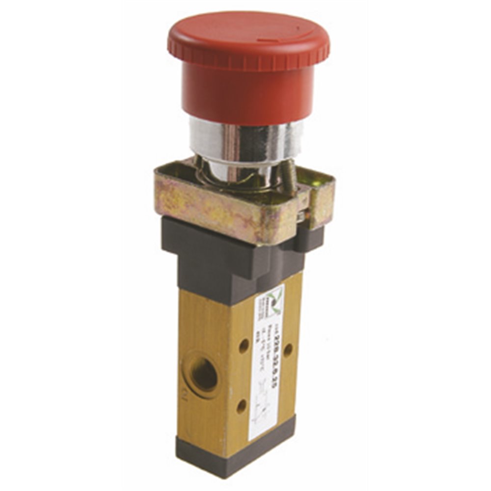 PX PRZYCISK AWARYJNY 2-POZYCJE 3/2 G1/8 