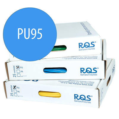 SANG-A PRZEWÓD PROSTY POLIURETANOWY (95 ShA), 6 MM X 4 MM, KARTON 25 M, NIEBIESKI