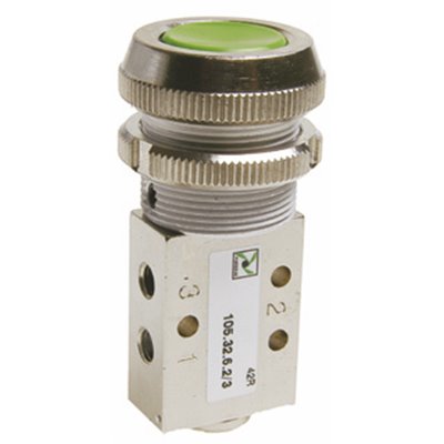 PX ZAWÓR M 5 5/2 PRZEŁĄCZNIK 2 - POZYCYJNY SPRĘŻYNA/ZIELONY 