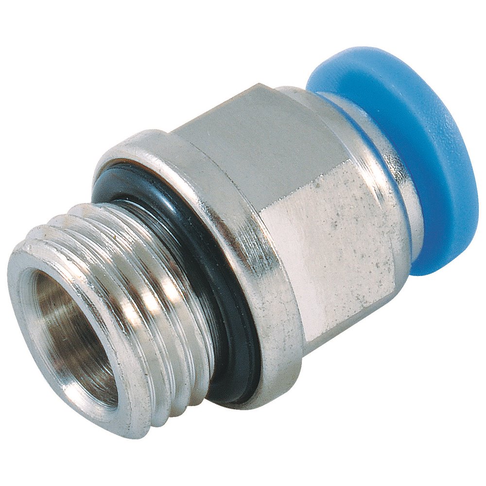 RQS ZŁĄCZE WTYKOWE PROSTE GWINT ZEWNĘTRZNY G 1/4 - 6 MM NBR