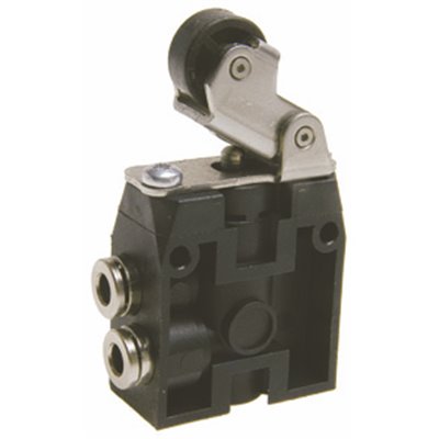 PX ZAWÓR MECHANICZNY 3/2 ROLKA PLASTYK. 4MM BOCZNE, NO