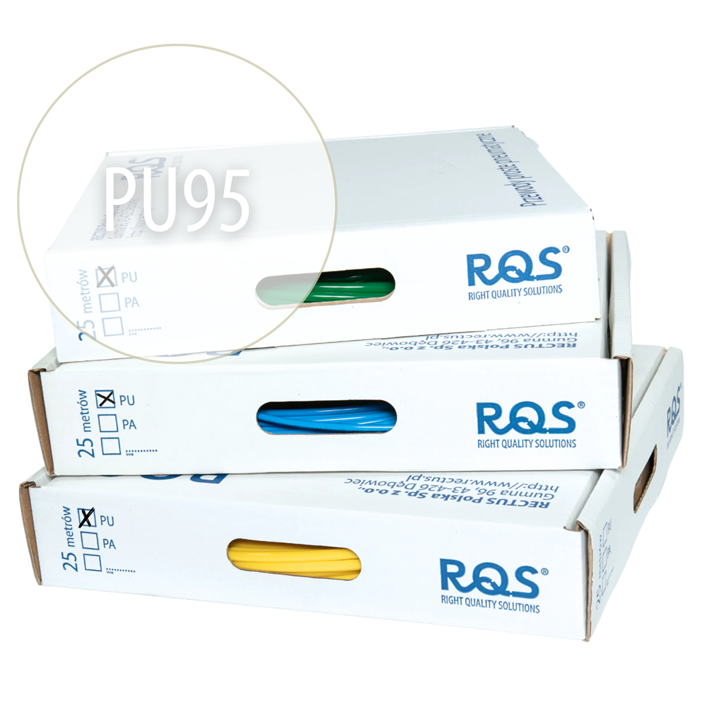 SANG-A PRZEWÓD PROSTY POLIURETANOWY (95 ShA), 12 MM X 8 MM, KARTON 25 M, PRZEŹROCZYSTY