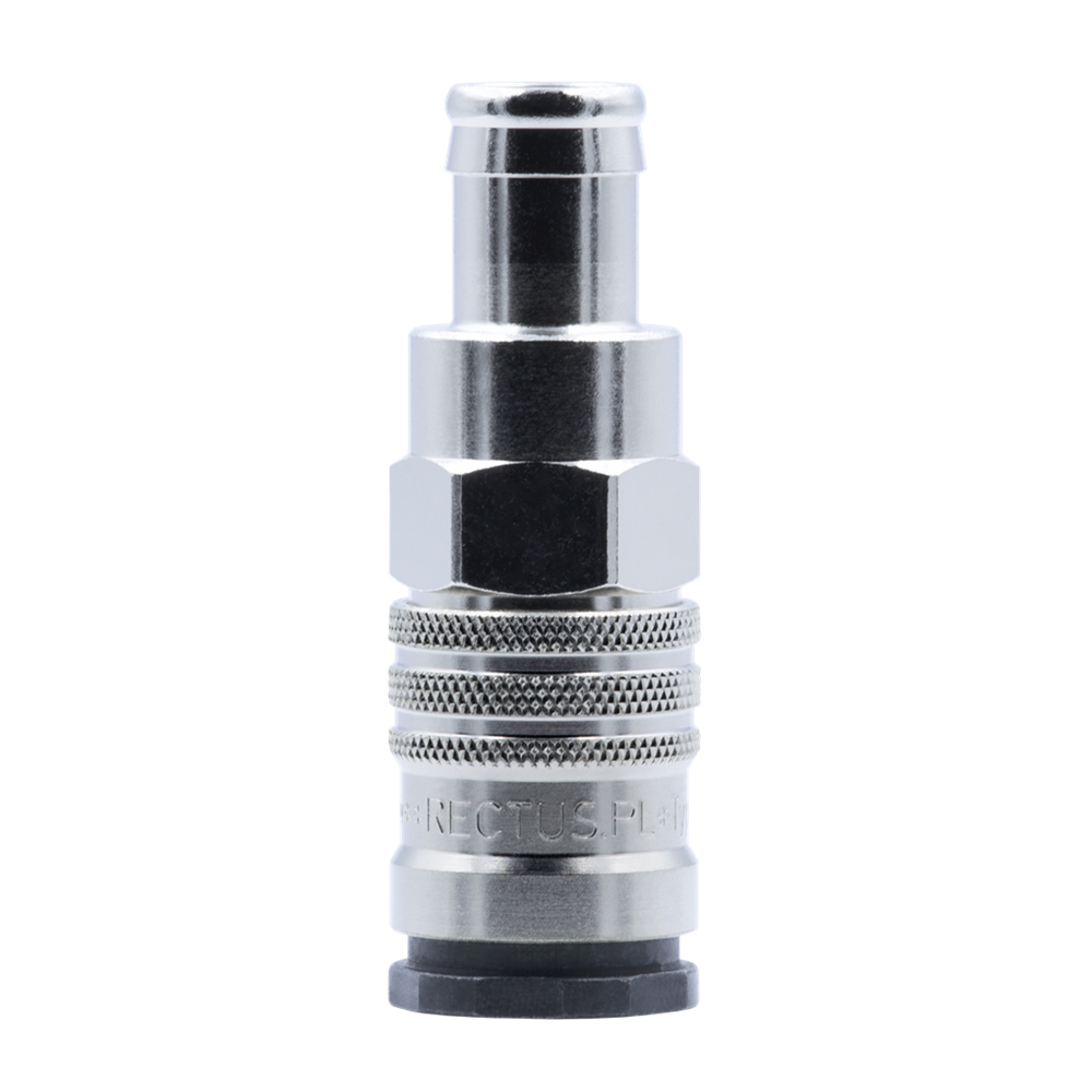 GNIAZDO SZYBKOZŁACZA TYP 1700 (DN 10) Z TULEJĄ DO WĘŻA 19 MM