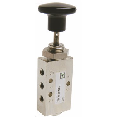 PX ZAWÓR M5 GRZYBEK ZIELONY - SPRĘŻYNA