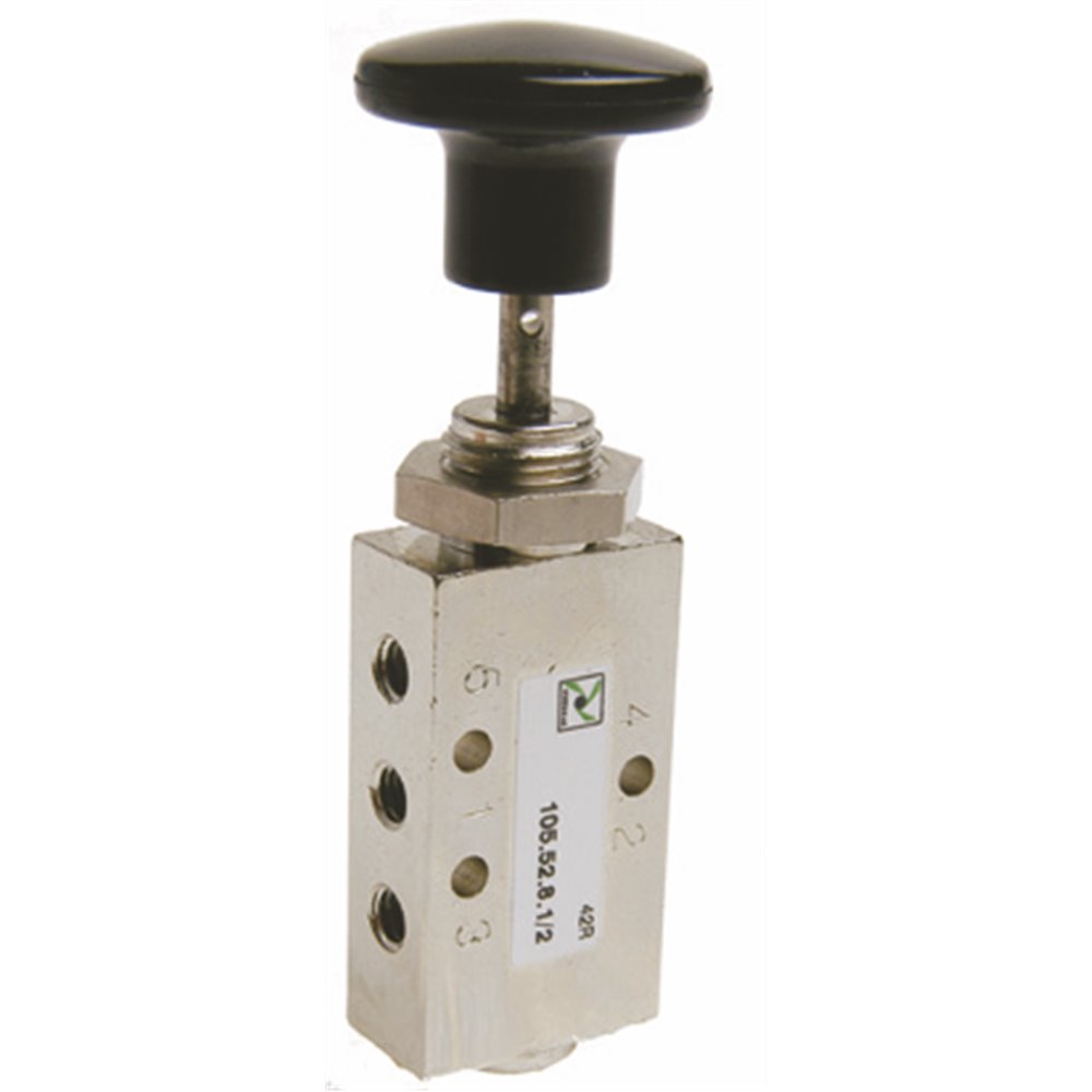 PX ZAWÓR M5 GRZYBEK ZIELONY - SPRĘŻYNA