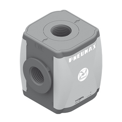 PX AIR+ ROZ.4 KOSTKA ROZDZIELAJĄCA G1 (PA) KORPUS ALUMINIOWY 