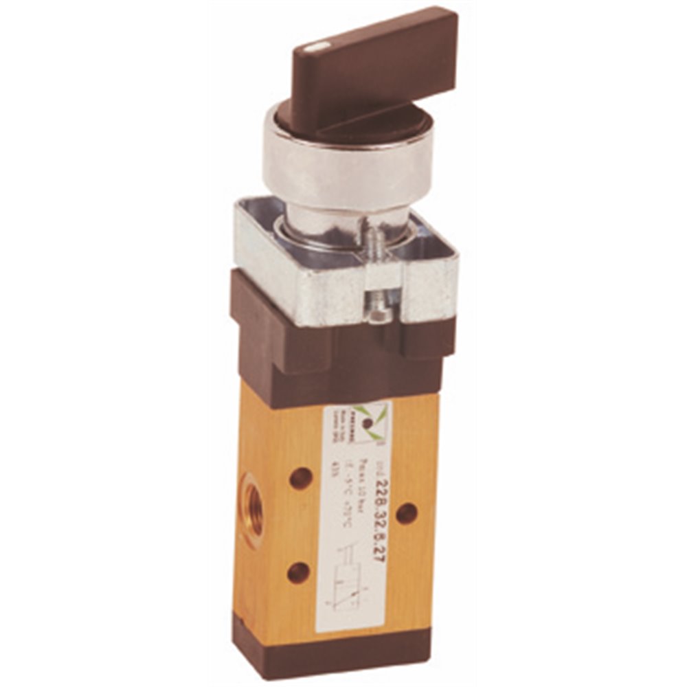 PX ZAWÓR MECHANICZNY G1/8 3/2 PRZEŁĄCZNIK 2-POZYCYJNY