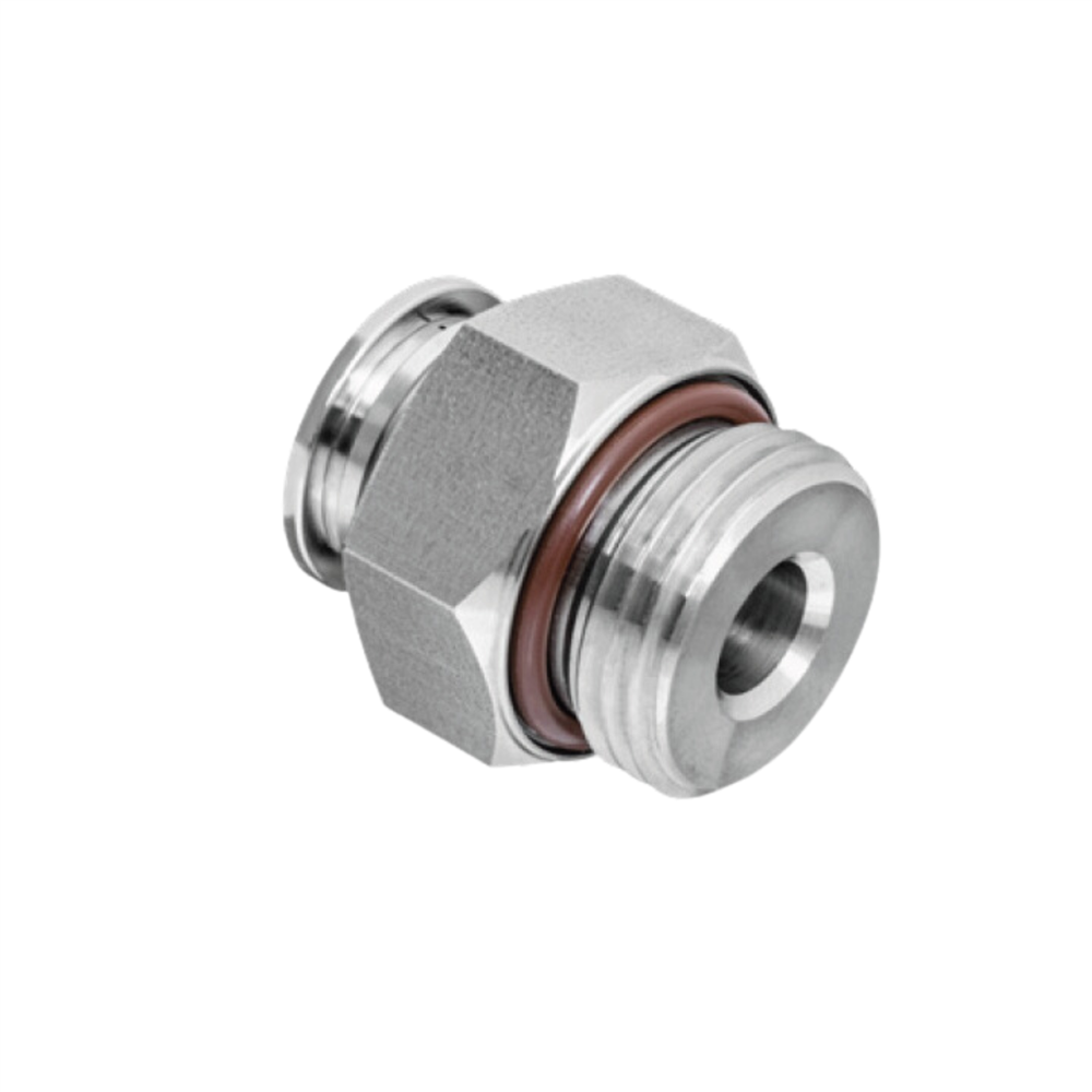 RQS ZŁĄCZE WTYKOWE PROSTE GWINT ZEWNĘTRZNY G1/8 - 4 MM, S316