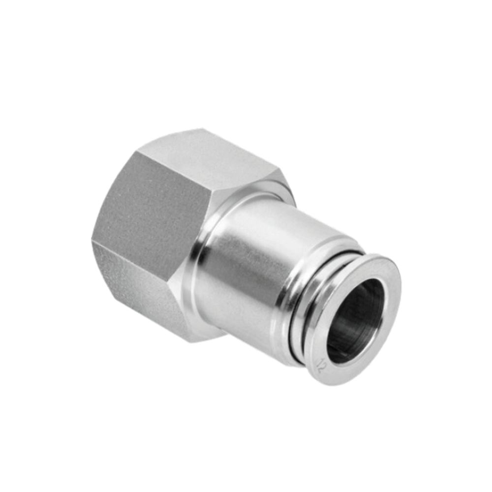 RQS ZŁĄCZE WTYKOWE PROSTE GWINT WEWNETRZNY  G1/2 - 12 MM, S316